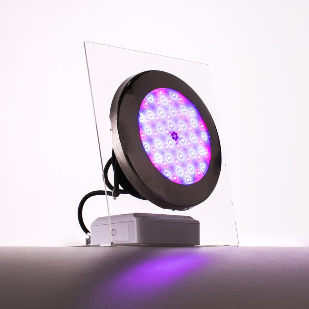 Moonlight-LED-allasvalaisin laipparenkaalla